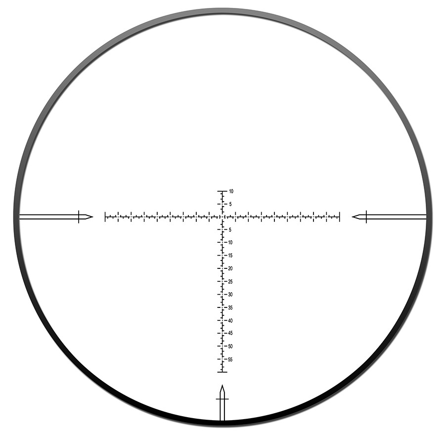 Discovery Optics HT 3-12x40 FFP MOA SF ¼ MOA LT Riflescope