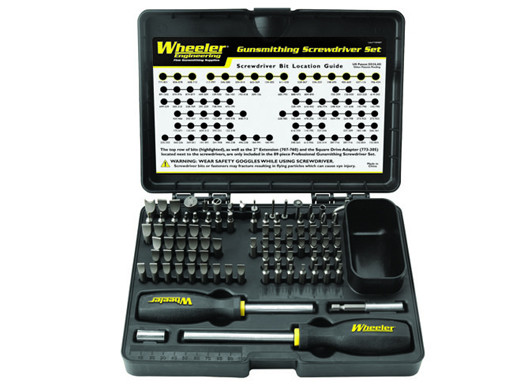 Wheeler Engineering 72 Piece Professional Gunsmithing Screwdriver Set Optics Warehouse