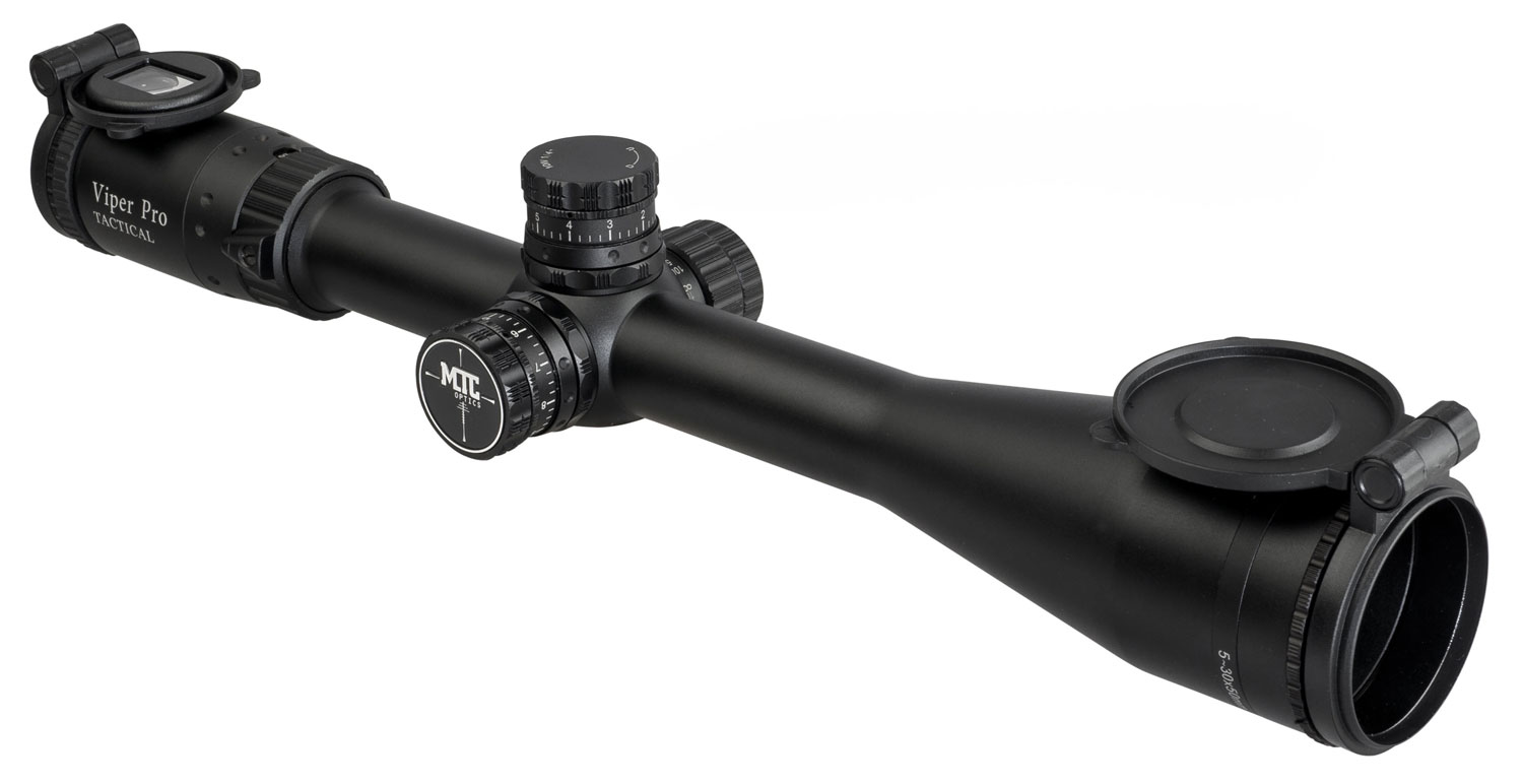 MTC Viper Pro Tactical 5-30x50 SFP Illuminated SCB21/4 MOA Rifle Scope